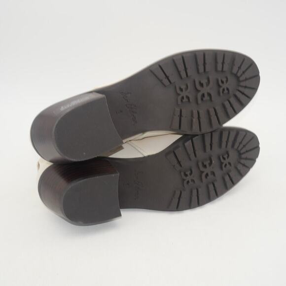 New Sam Edelman Women's 9 Pryce Modern Ivory Bootie Boots Cream Off White NO BOX - Picture 7 of 10